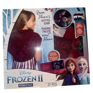 Disney Frozen 2 Knitted Scarf DIY Arts and Crafts Kit Gift Idea